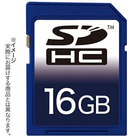 ��C�≮�Z���N�g SDHC�J�[�h 16GB (Class6)