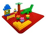  LEGO Duplo 2598 - Steine, Bauplatten & Zubehör, Große Bauplatte, rot