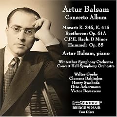 Artur Balsam-Concerto Album