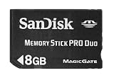  Sandisk - Carte Memory Stick Duo Pro  - 8 GB