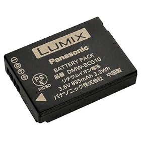 Panasonic LUMIX�p �o�b�e���[�p�b�N DMW-BCG10