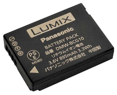 Panasonic LUMIX用 バッテリーパック DMW-BCG10 パナソニック (4件の感想) 4,725 Panasonic LUMIX用 バッテリーパック DMW-BCG10 パナソニック (4件の感想) 4,725
