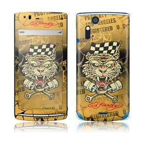 MusicSkins Xperia acro �p�t���ی�t�B���� Ed Hardy - Race Tiger Xperia acro MSXACRO065