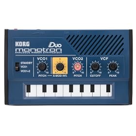 KORG �R���O 2�I�V���[�^�[���� ��̕��T�C�Y �V���Z�T�C�U�[ monotron DUO