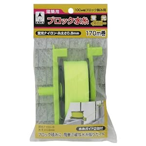 【クリックでお店のこの商品のページへ】たくみ ブロック水糸 ガイド100付 NO.4421