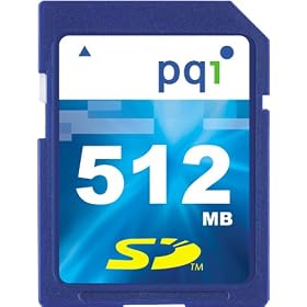 PQI QSDS-512 SD�������J�[�h �X�^���_�[�h 512MB �i�v�ۏ�