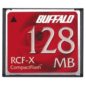 BUFFALO RCF-X128MY �R���p�N�g�t���b�V�� 128MB