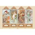 MUCHA/�~���V���i4 Seasons/�l�G�j�sPPS-078�t�A�[�g�|�X�^�[���C���e���A�O�b�Y�iPOSTER�j�ʔ́�