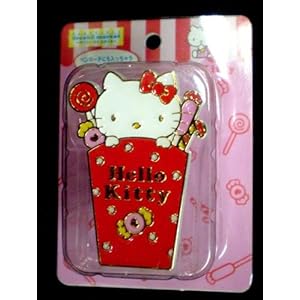 【クリックで詳細表示】【ハローキティ】ダイカットミニホチキス☆サンリオ ウレシイマーケット第21弾うふふな雑貨