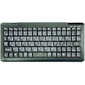 【クリックで詳細表示】オウルテック キーボード スーパーミニ 84キー日本語 ブラック OWL-KB84SM(B)