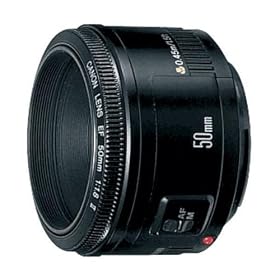 Canon EF�����Y EF50mm F1.8 II �P�œ_�����Y �W��