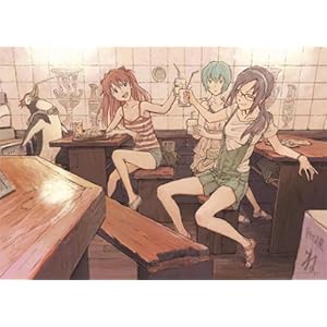 【クリックで詳細表示】ヱヴァンゲリヲン新劇場版 500ピース 少女たちの休日 639-03 (38cm×53cm、対応パネルNo.5-B)