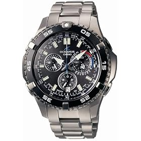 CASIO (�J�V�I) �r���v OCEANUS �I�V�A�i�X CACHALOT �J�V���� �\�[���[ �d�g���v MULTIBAND5 OCW-P500TDJ-1A1JF