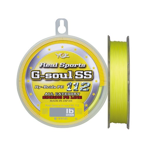  ＹＧＫよつあみ リアルスポーツ　Ｇ－ＳＯＵＬ　ＳＳ１１２　１５０Ｍ１．２号／１４ＬＢ