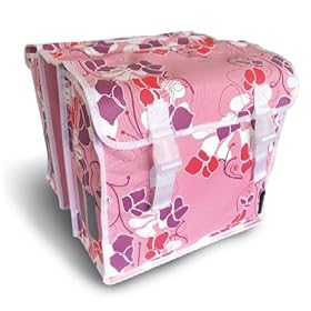 【クリックで詳細表示】パニアバッグ ブロッサム・アールヌーヴォー ピンク 35リットル