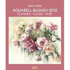Aquarell-Blumen 2012. Art Kunstkalender