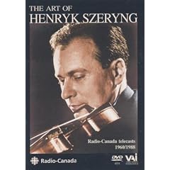 Art of Henryk Szeryng [DVD] [Import]