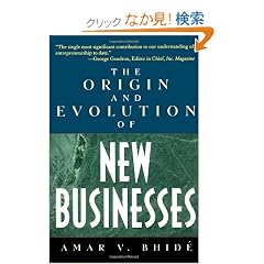 The Origin and Evolution of New Businesses