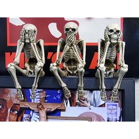 �s�a�r ���j�h���} �u���}�g�i�f�V�R���ω��v�@�ɂ��o��Iskull daddy (�X�J���_�f�B�[)�@�X�J���@PC �g�b�p�[ 3�̃Z�b�g�@�iNO SEE, NO SAY, NO HEAR�j