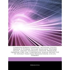 Articles on Computer Storage Companies, Including: Fujitsu, Maxtor, JT Storage, Shugart Associates, Western Digital, Seagate Technology, Imation, Mini