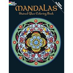 Mandalas Stained Glass Coloring Book (Dover Design Stained Glass Coloring Book)