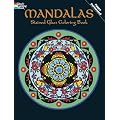 Mandalas Stained Glass Coloring Book (Dover Design Stained Glass Coloring Book)