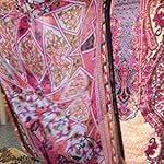 Multi Floral Cashmere Dress Material With Dupatta