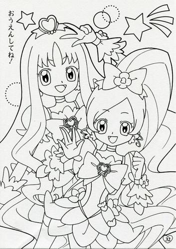 画像 : プリキュア・ぬりえ無料素材まとめ【ダウンロード】 - NAVER まとめ