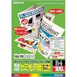 KOKUYO �J���[���[�U�[&�J���[�R�s�[�p��(���ʈ���p�E�Z�~����) B4 100�� LBP-FH1800