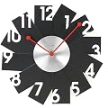 I.D.E.Ainternational Card Wall Clock �|�����v �� LCW030-B 2190185