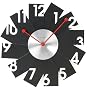 I.D.E.Ainternational Card Wall Clock 掛け時計 黒 LCW030-B 2190185