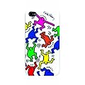 Case scenario KEITH HARING �y�A�����J�̑�\�I�|�p�ƁE�L�[�X�w�����O�z�f�U�C�� iPhone4/4S �P�[�X DANCERS KH-IPH4-DA