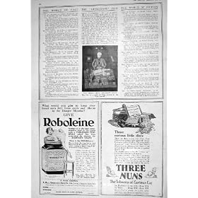 Cave Advertisement Tobacco Roboleine Monopole Giesler �V�����y�� 1925 �N�̎q��