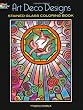 Art Deco Designs Stained Glass Coloring Book (Dover Design Stained Glass Coloring Book)
