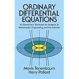Ordinary Differential Equations (Dover Books on Mathematics)Morris Tenenbaum�ɂ��