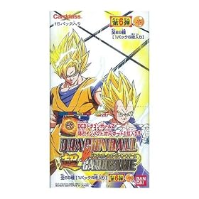 DRAGON BALL ��CARD GAME 6 �u�[�X�^�[�p�b�N BOX
