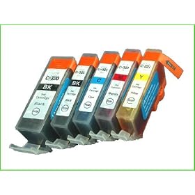 BCI-321(BK/C/M/Y) + BCI-320(5�F�}���`�p�b�N) �L���m��[Canon]�݊��C���N�J�[�g���b�W
