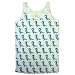 Mademoiselle papillon Swallow Tank top �y�u���[size:1(M)�z