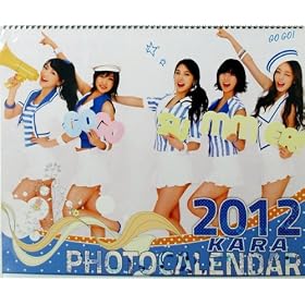 KARA �i�J���j 2012�N �唻 �Ǌ|�� �J�����_�[ (�j�R��/�n��/�M����/�X������/�W�����j �y���{�j���d�l�z [amazon.co.jp ����� �^ �e�팈�ϑΉ�]