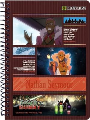  TIGER&BUNNY A6リングノート ネイサン・シーモア