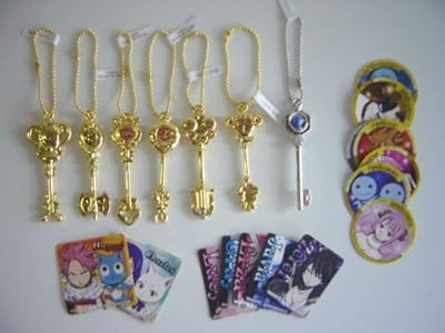  フェアリーテイル FAIRY TAIL 星霊の鍵 マスコット 人気7種 全7種 1 宝瓶宮のアクエリアス 2 金牛宮のタウ