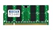 I-O DATA PC2-6400 (DDR2-800) S.O.DIMM 2GB SDX800-2G/EC