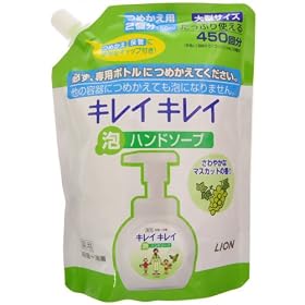 �L���C�L���C ��p�A�n���h�\�[�v�}�X�J�b�g�̍��� �߂����p��^�T�C�Y 450ml