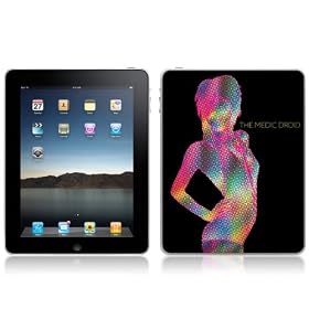 MusicSkins  iPad �p�t���ی�t�B����  Medic Droid - Droid Girl  iPad  MSIPAD0695