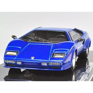 【クリックで詳細表示】POST Hobby 1/64 Lamborghini Countach LP400S BLUE METALLIC