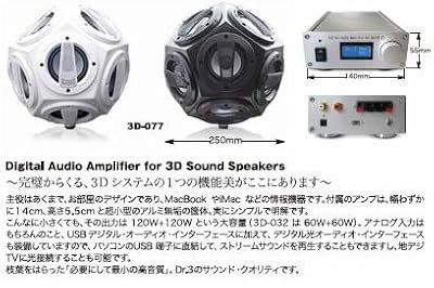 12�ʑ̖��w�����RD�X�s�[�J�[�V�X�e�� ���a77mm ���u���X�^���h�^�C�v