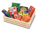  Melissa & Doug Deluxe Wooden Play Food - 10 Piece Set