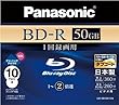 Panasonic �u���[���C�f�B�X�N �^��p2�{�� 50GB(�Ж�2�w �ǋL�^) 10���p�b�N LM-BR50H10N