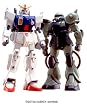 HG 1/144 RX-79 �K���_�� VS MS-06J �U�NII (�@����m�K���_�� ��08MS����)