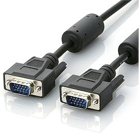 ELECOM Rohs�w�ߑΉ��f�B�X�v���C�P�[�u�� D-Sub15pin(mini)�I�X-D-Sub15pin(mini)�I�X 1.5m CAC-ECO15